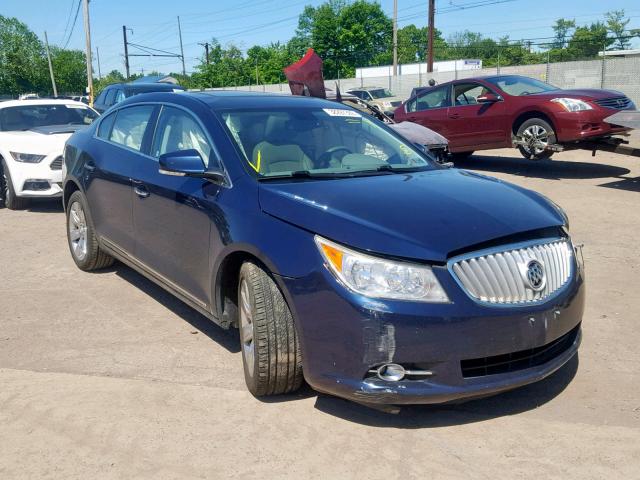 1G4GC5EG1AF317160 - 2010 BUICK LACROSSE C BLUE photo 1