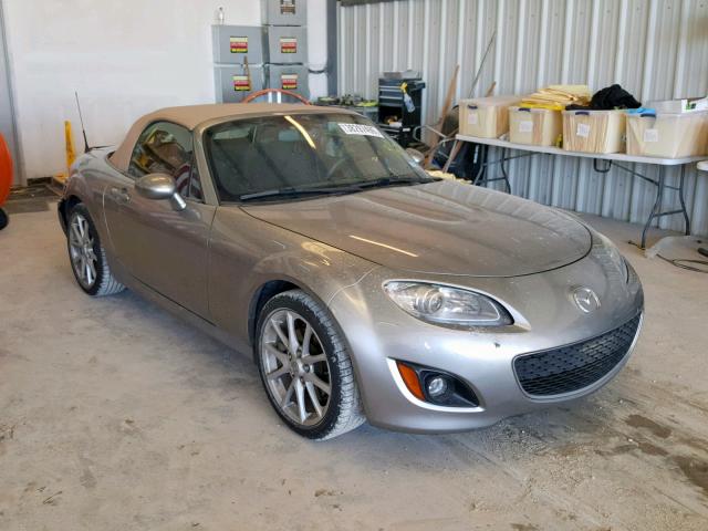 JM1NC2LF8B0213595 - 2011 MAZDA MX-5 MIATA SILVER photo 1