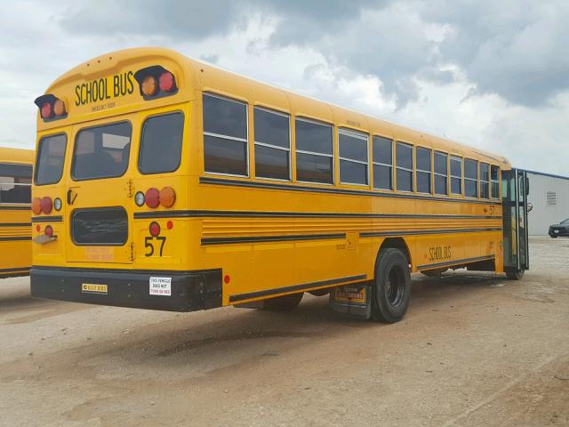 1BAKGCPA2GF319504 - 2016 BLUE BIRD SCHOOL BUS YELLOW photo 4