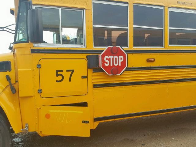 1BAKGCPA2GF319504 - 2016 BLUE BIRD SCHOOL BUS YELLOW photo 9