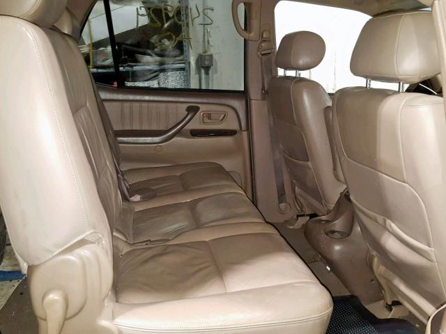 5TDBT48A23S203168 - 2003 TOYOTA SEQUOIA LI GREEN photo 6