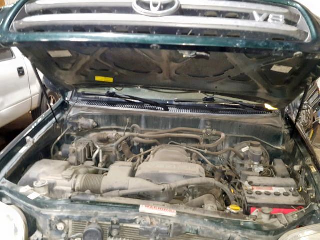 5TDBT48A23S203168 - 2003 TOYOTA SEQUOIA LI GREEN photo 7