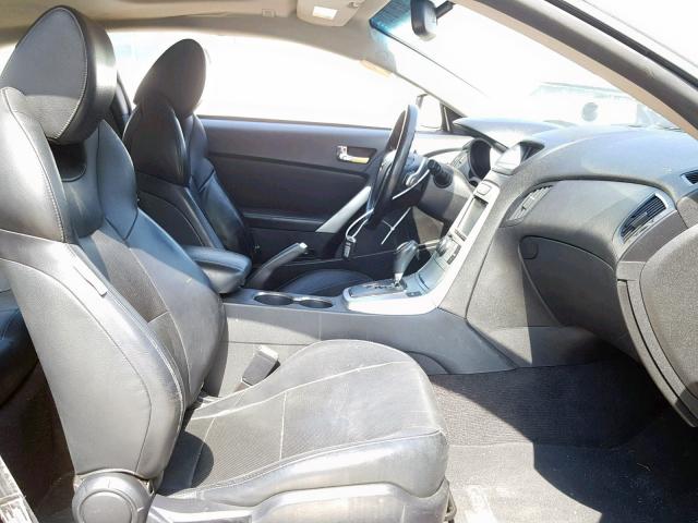 KMHHU6KH8AU022184 - 2010 HYUNDAI GENESIS CO GRAY photo 5