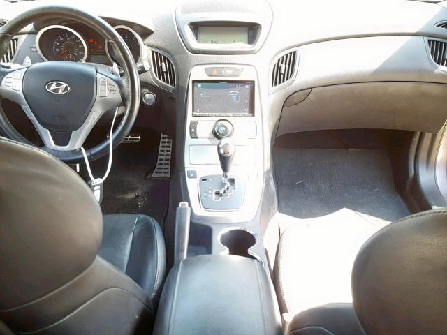 KMHHU6KH8AU022184 - 2010 HYUNDAI GENESIS CO GRAY photo 9