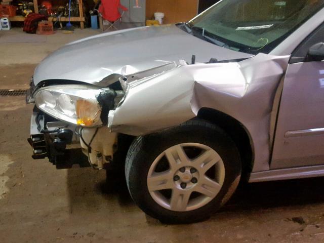 1G1ZT61826F171756 - 2006 CHEVROLET MALIBU MAX 银色 照片 10