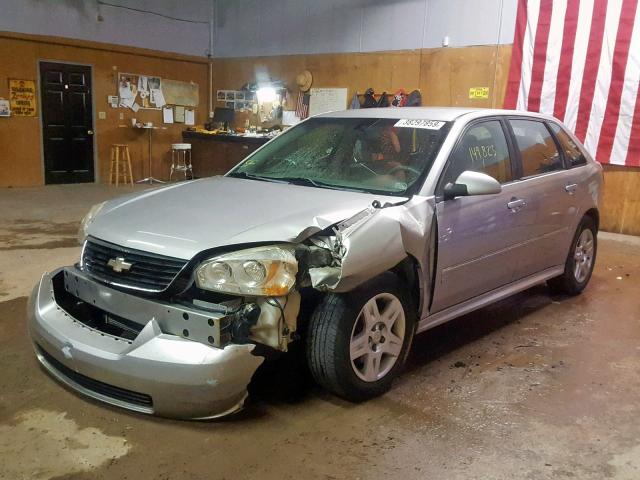 1G1ZT61826F171756 - 2006 CHEVROLET MALIBU MAX 银色 照片 2