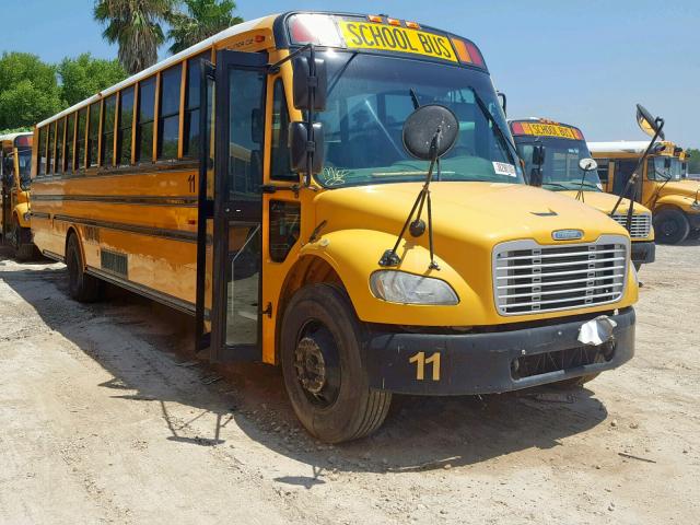 4UZABRDJ8BCAW1277 - 2011 FREIGHTLINER CHASSIS B2 YELLOW photo 1