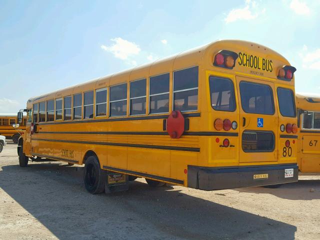 1BAKGCPA8GF319507 - 2016 BLUE BIRD SCHOOL BUS YELLOW photo 3