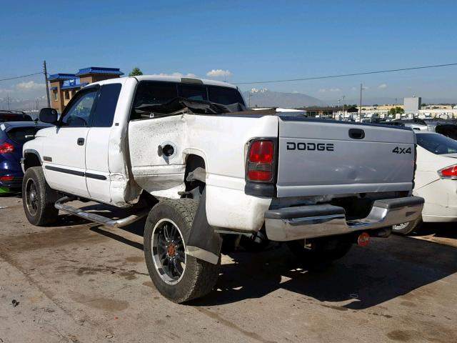 3B7KF23612M263469 - 2002 DODGE RAM 2500 WHITE photo 3