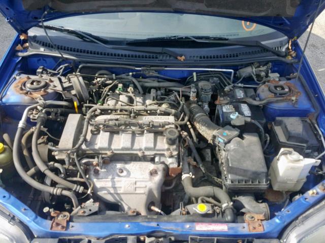 JM1BJ225X30156044 - 2003 MAZDA PROTEGE DX BLUE photo 7