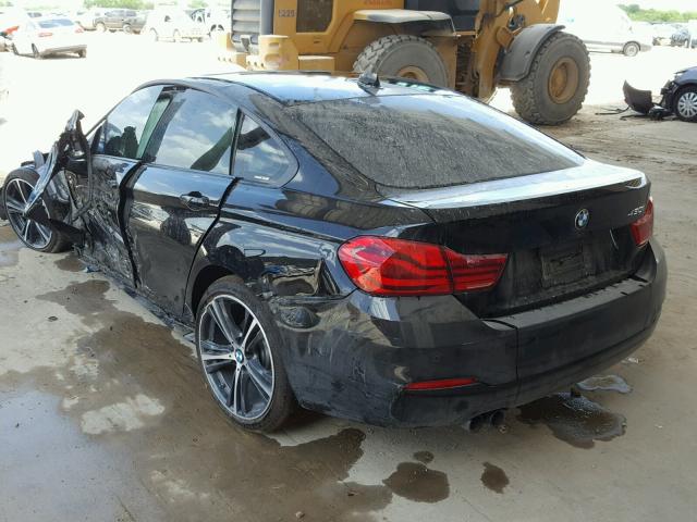 WBA4J1C59JBM11721 - 2018 BMW 430I GRAN BLACK photo 3