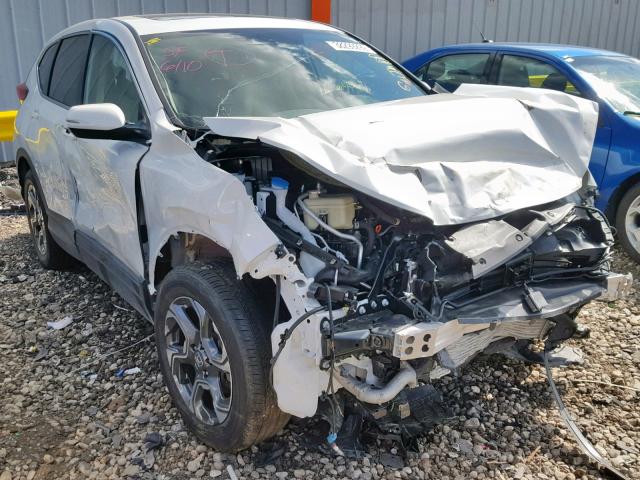 5J6RW2H85JL026101 - 2018 HONDA CR-V EXL WHITE photo 1