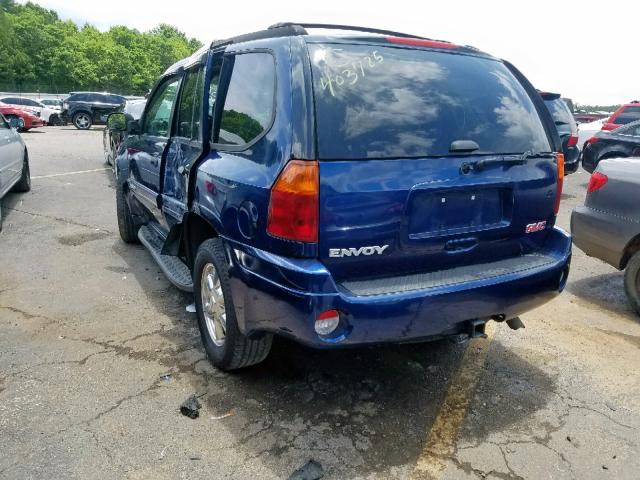 1GKDS13SX32403785 - 2003 GMC ENVOY BLUE photo 3