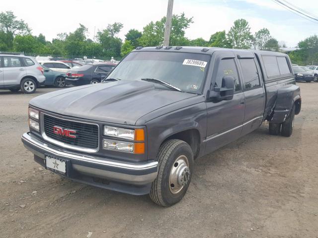 1GTHC33J7VF045571 - 1997 GMC SIERRA C35 GRAY photo 2