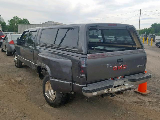 1GTHC33J7VF045571 - 1997 GMC SIERRA C35 GRAY photo 3