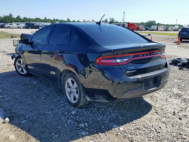 1C3CDFBB2FD308845 - 2015 DODGE DART SXT BLACK photo 3