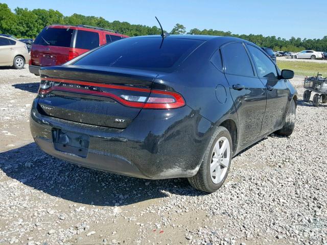 1C3CDFBB2FD308845 - 2015 DODGE DART SXT BLACK photo 4