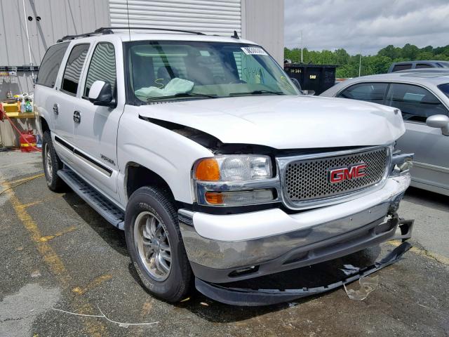 1GKEC16Z16J135004 - 2006 GMC YUKON XL C WHITE photo 1