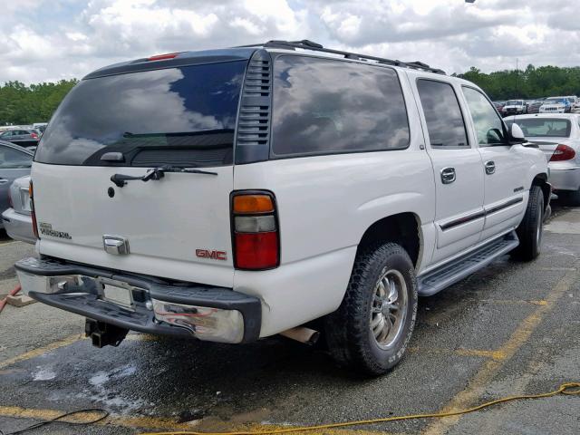 1GKEC16Z16J135004 - 2006 GMC YUKON XL C WHITE photo 4