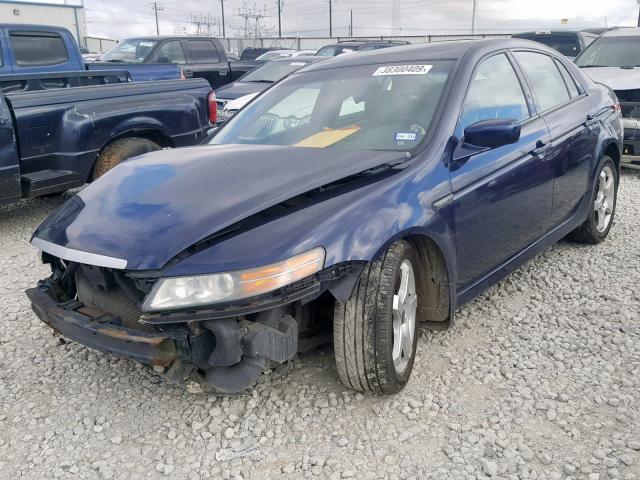 19UUA66246A013283 - 2006 ACURA 3.2TL BLUE photo 2