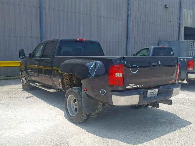 1GTJK33698F164419 - 2008 GMC SIERRA K35 BLACK photo 3