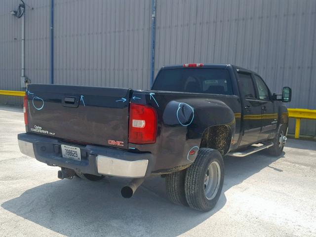 1GTJK33698F164419 - 2008 GMC SIERRA K35 BLACK photo 4