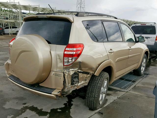 JTMDK4DV9A5092352 - 2010 TOYOTA RAV4 LIMIT GOLD photo 4