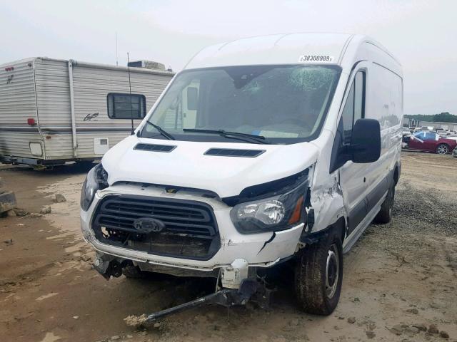 1FTYR2CM9GKA94669 - 2016 FORD TRANSIT T- WHITE photo 2