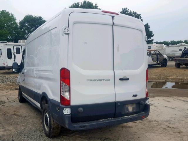 1FTYR2CM9GKA94669 - 2016 FORD TRANSIT T- WHITE photo 3