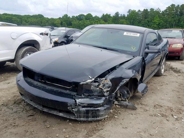 1ZVFT82H765256485 - 2006 FORD MUSTANG GT BLACK photo 2