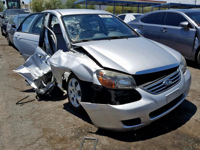 KNAFE222195638695 - 2009 KIA SPECTRA EX SILVER photo 1