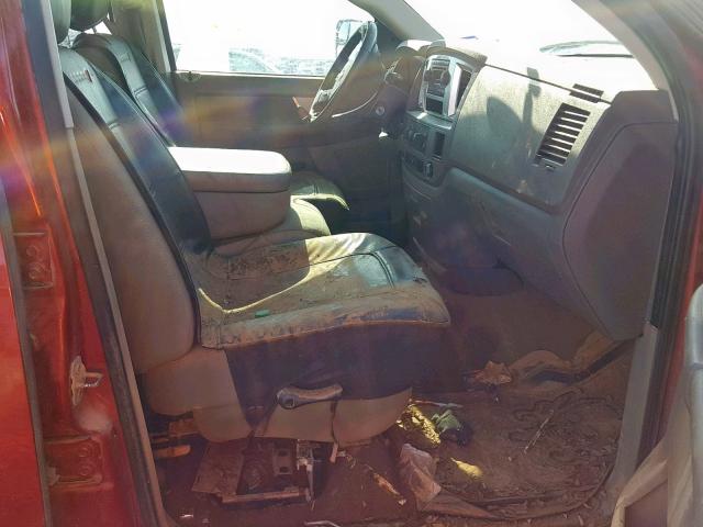 3D7KS28A48G106394 - 2008 DODGE RAM 2500 S წითელი ფოტო 5