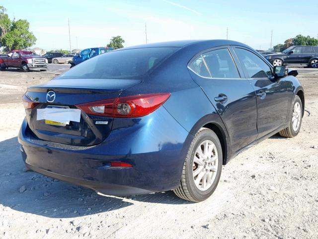 JM1BM1V72E1155501 - 2014 MAZDA 3 TOURING BLUE photo 4