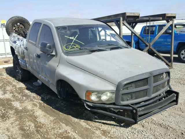 3D7KU28C94G104677 - 2004 DODGE RAM 2500 S GRAY photo 1