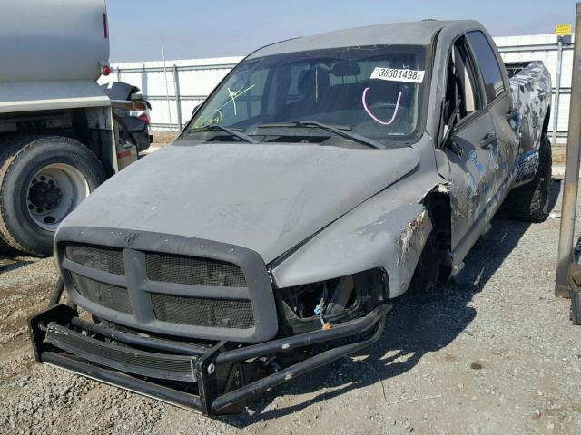 3D7KU28C94G104677 - 2004 DODGE RAM 2500 S GRAY photo 2