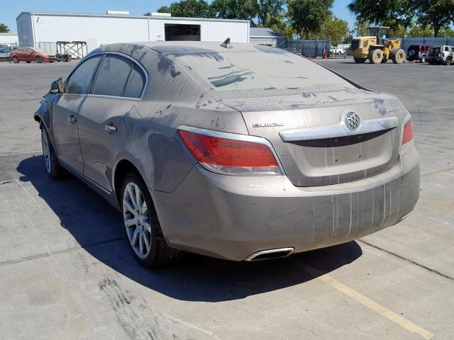 1G4GJ5E35CF324294 - 2012 BUICK LACROSSE T BROWN photo 3