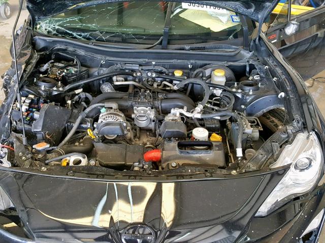 JF1ZNAA13D1721957 - 2013 TOYOTA SCION FR-S BLACK photo 7