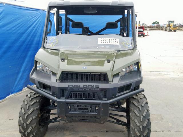 3NSRVA87XHG850045 - 2017 POLARIS RANGER CRE GREEN photo 9