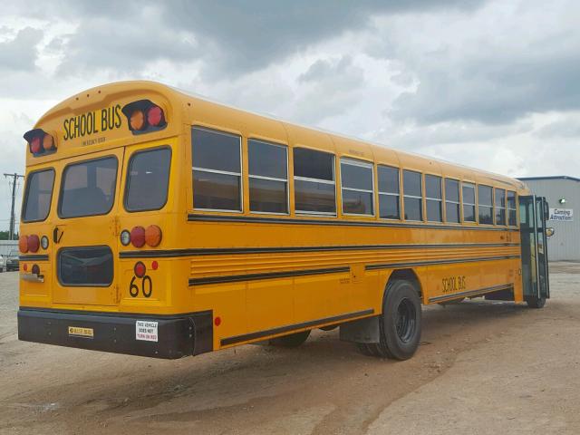 1BAKGCPA0GF319498 - 2016 BLUE BIRD SCHOOL BUS YELLOW photo 4