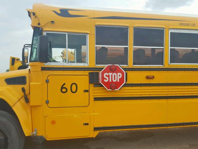 1BAKGCPA0GF319498 - 2016 BLUE BIRD SCHOOL BUS YELLOW photo 9