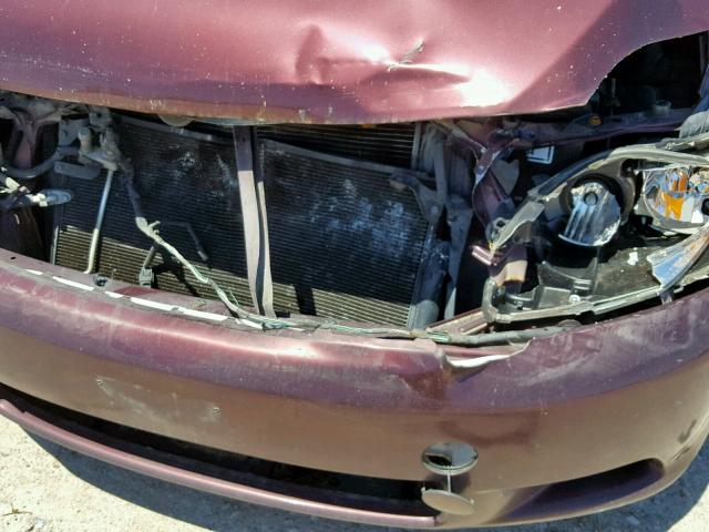 JTKDE177X70209986 - 2007 TOYOTA SCION TC ბურგუნდია ფოტო 9