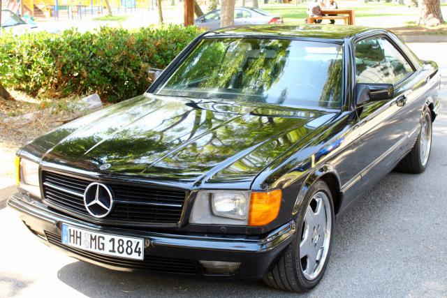 WDB1260441A039265 - 1984 MERCEDES-BENZ 500SEC BLACK photo 2