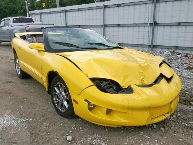 2G2FS32K7Y2150660 - 2000 PONTIAC FIREBIRD YELLOW photo 1