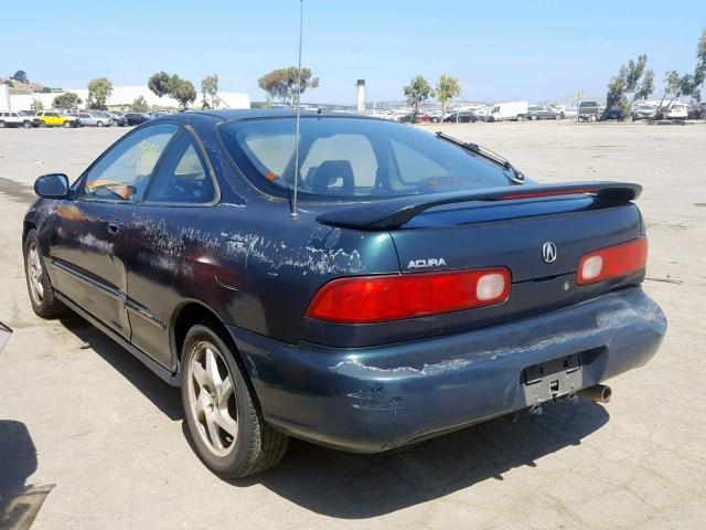 JH4DC4452TS026628 - 1996 ACURA INTEGRA LS GREEN photo 3