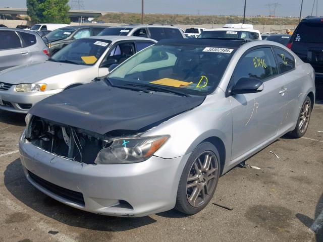 JTKDE3B74A0302920 - 2010 TOYOTA SCION TC SILVER photo 2