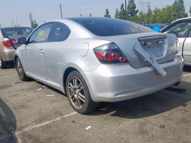 JTKDE3B74A0302920 - 2010 TOYOTA SCION TC SILVER photo 3