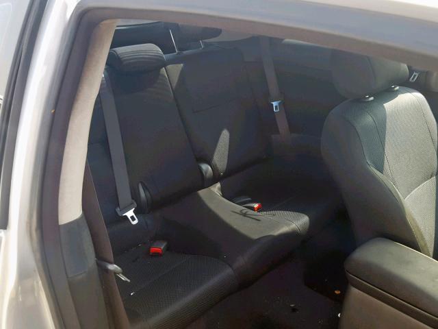 JTKDE3B74A0302920 - 2010 TOYOTA SCION TC SILVER photo 6