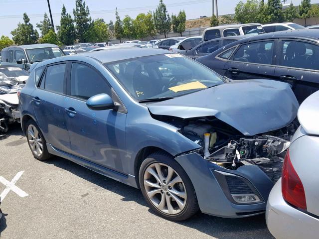 JM1BL1H61A1306800 - 2010 MAZDA 3 S BLUE photo 1