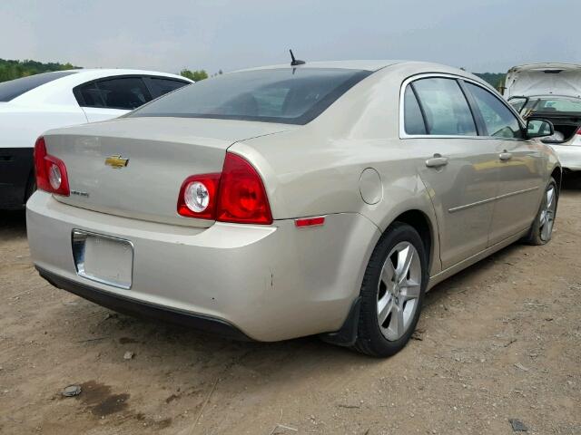 1G1ZB5E11BF321425 - 2011 CHEVROLET MALIBU LS 金色 照片 4