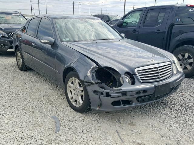 WDBUF56J76A799886 - 2006 MERCEDES-BENZ E 350 GRAY photo 1